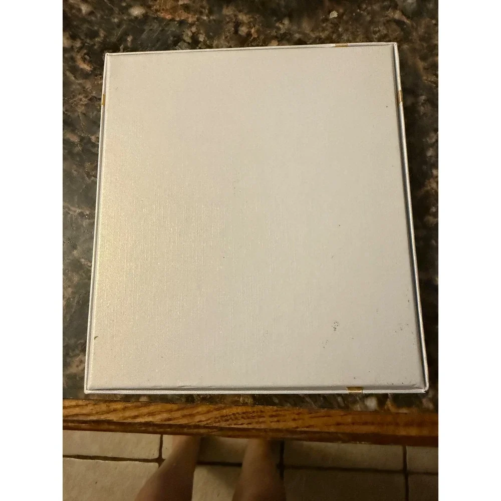 Difference Maker Gift Set‎ Journal and 3 Glitter Marble Pens Gold White Tan Box